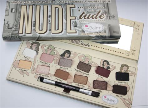 TheBalm Cosmetics Nude Tude Eyeshadow Palette Reviews MakeupAlley