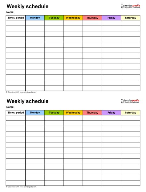 8 Daily Planner Template Excel Perfect Template Ideas