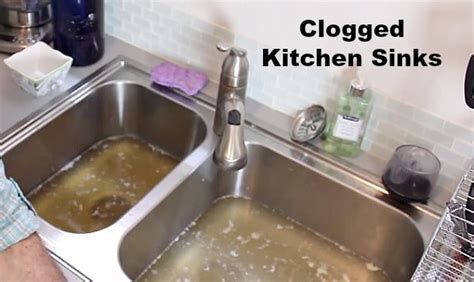 How To Fix A Clogged Kitchen Sink With Disposal Kitchen Info