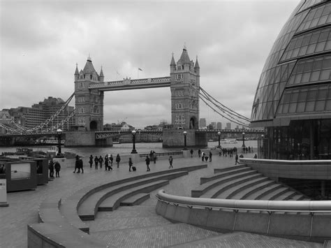 Tower Bridge View Across The Scoop And Past City Hall P10 Flickr