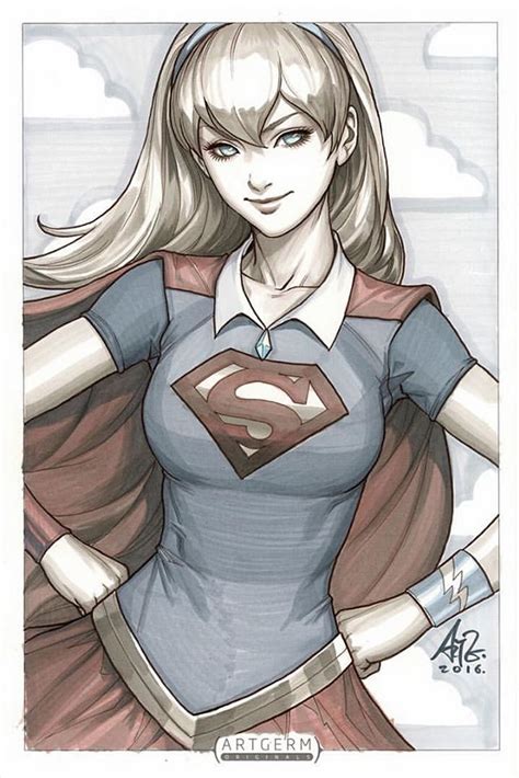 Supergirl By Artgerm Stanley Lau Supergirl Supergirl Dc