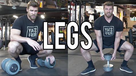 How To Build Leg Muscles At Home With Dumbbells