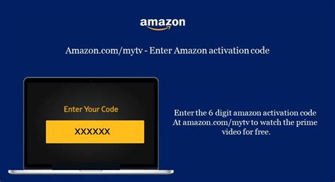 Amazon Com Mytv Enter Amazon Activation Code