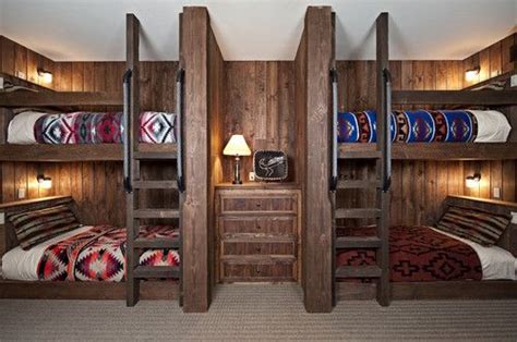 Hallmark Cabin Contemporary Bedroom Austin Bulhon Design