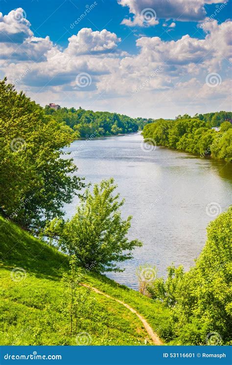 River Lune Stock Image Image Of Colorful Forest Green 53116601