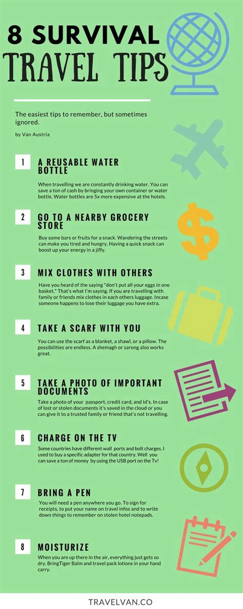 8 Travel Survival Tips Brought To You By