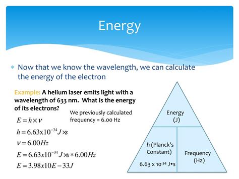 Ppt Wavelength Frequency And Energy Of Light Powerpoint Presentation