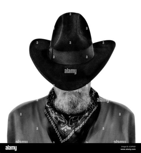 A Sad Cowboy Portrait Of The Photographer Stock Photo Alamy