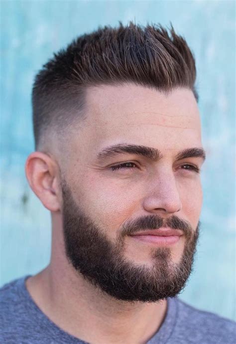 latest men hairstyles mens hairstyles with beard quiff hairstyles beard hairstyle cool