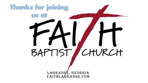 Faith Baptist Church Lagrange