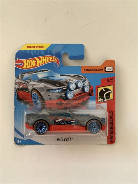 HOT WHEELS TRACK STARS RALLY CAT 2018 HW DAREDEVILS 5 5 FRR94