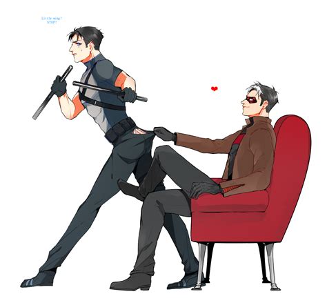 Grayson And Red Hood Dick Grayson And Jason Todd