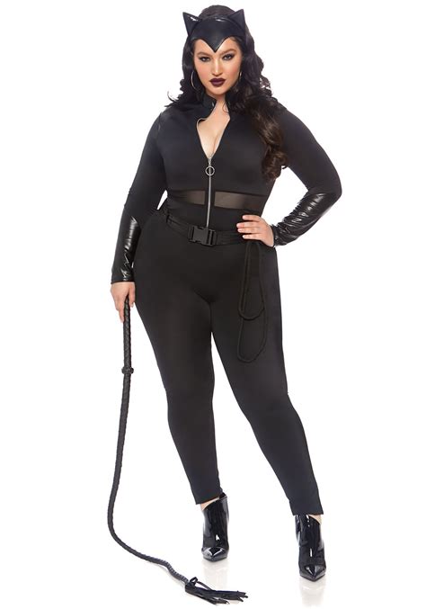 Plus Size Sultry Supervillain Adults Costume