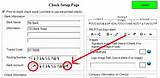 Payroll Check Routing Number