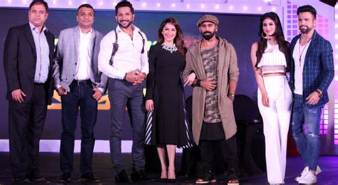 Madhuri Dixit Terence Lewis And Bosco Martis At The Launch Of Andtvs