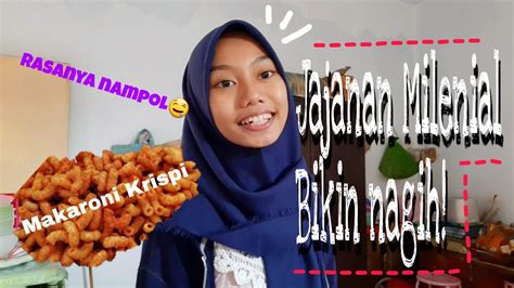 Makaroni Karespi Jajanan Milenial Bikin Nagih Youtube