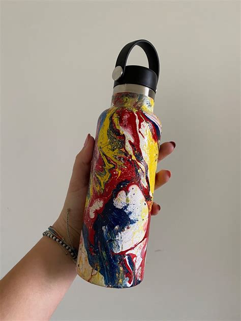Custom Hydro Dipped Hydro Flask Any Color Combination Etsy