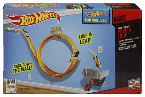 Wall tracks is a wall mounted track play system. HOT WHEELS® WALL TRACKS® Power Loop® - Shop Hot Wheels Cars, Trucks & Race Tracks | Hot Wheels