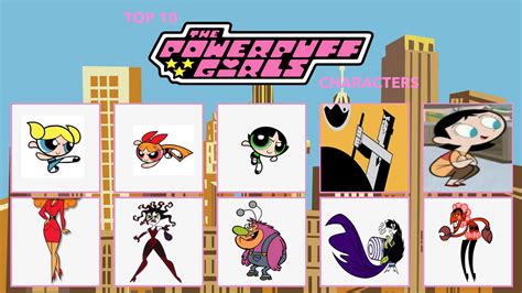 My Top 10 Powerpuff Girls Characters Meme By Carriejokerbates On Deviantart