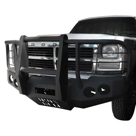Iron Bull Bumpers® 103 Cr Full Width Black Front Winch Hd Bumper With