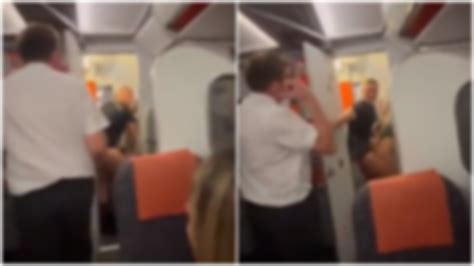 Sx On Flight Couple Caught Making Out Inside Toilet Of Easyjet Flight Fellow Passengers Cheer