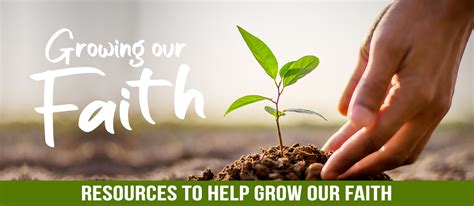 Growing Our Faith Resources To Help Grow Our Faith Our Daily Bread