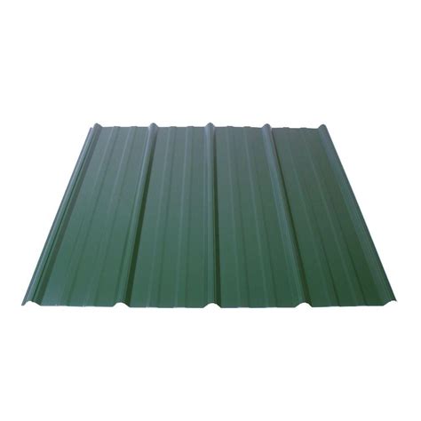 Fabral Shelterguard 10 Ft Exposed Fastener Galvanized Steel Roof Panel