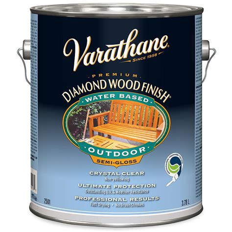 Best clear wood finishes for your project wood furniture or floors made of oak, pine, cherry, mahogany and more are beautiful pieces in any home. Varathane Premium Diamond Wood Finish For Outdoor, Water ...