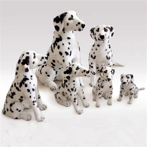 30cm Ultra Simulation Dalmatian Plush Dog Lovely Stuffed Puppy Doll