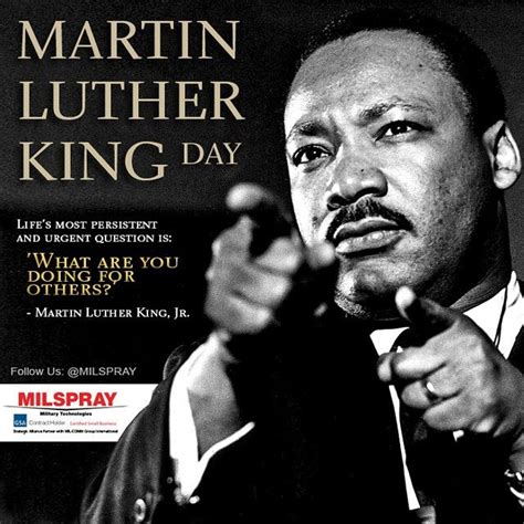 Martin Luther King Day What Are You Doing For Others Martin Luther
