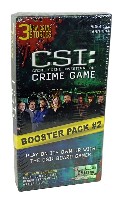 Csi Crime Scene Investigation Game Booster Pack 2 Play On Its Own