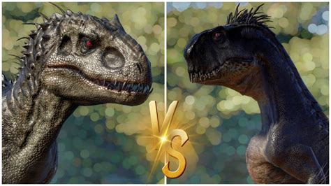 Scorpius Rex Vs Indominus Rex Who Will Win Jurassic World Evolution Youtube