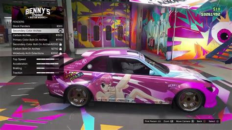 Gta 5 All Anime Livery Cars E39