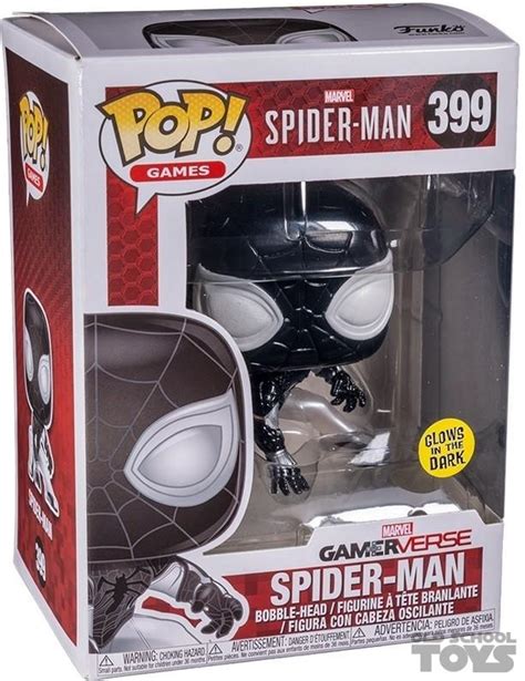 Spider Man Negative Suit Marvel Gamerverse Pop Vinyl Games Series