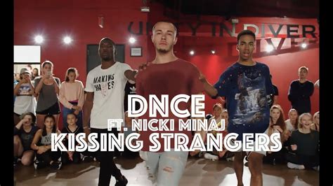 dnce kissing strangers ft nicki minaj hamilton evans choreography