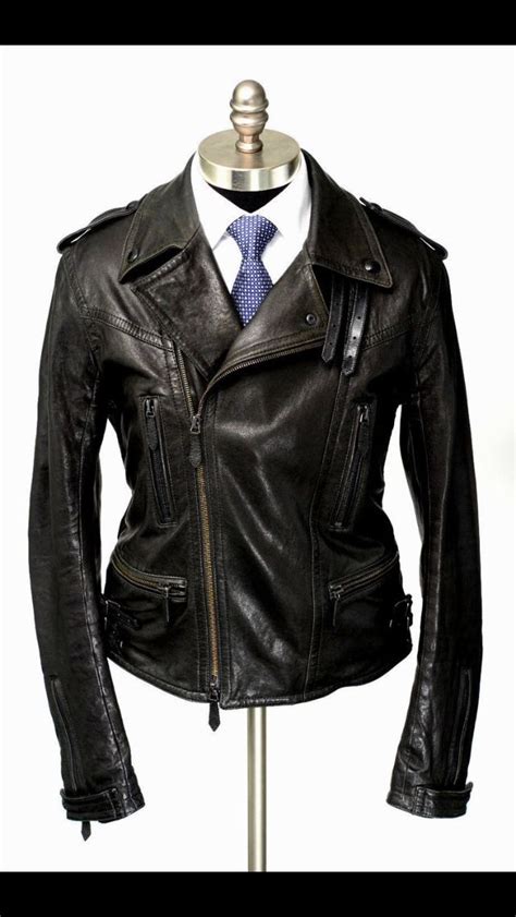Burberry London Winter Storms Leather Jacket Jackets Leather Jacket