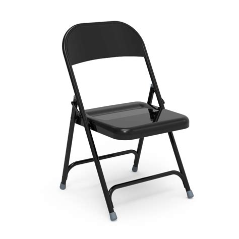 Alera folding chair with padded seat, fabric/steel, tan, seat: Virco 162 Black Premium Steel Folding Chair $25.15