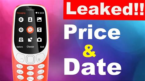 The new model stays true to its roots, but makes changes where changes needed to be made. Nokia 3310 release date and Price LEAKED ! - YouTube