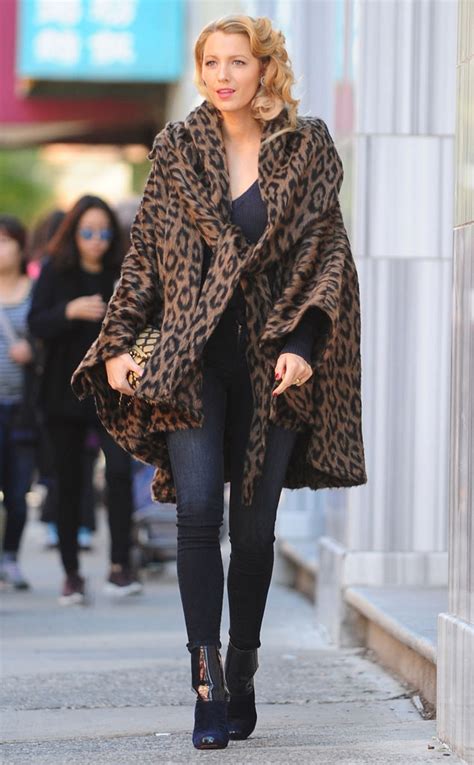 Blake Lively From Celebs In Coats E News