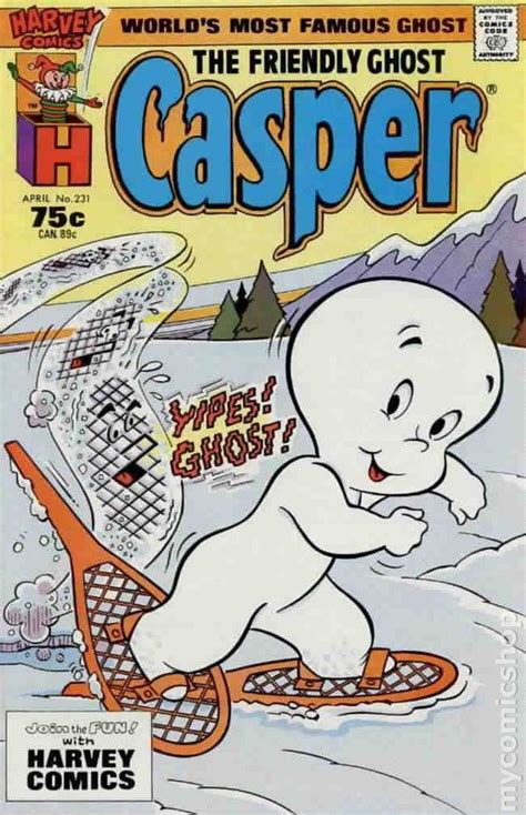 Casper The Friendly Ghost 1958 3rd Series Harvey 231 Ghost Comic Ghost Cartoon Vintage Comic