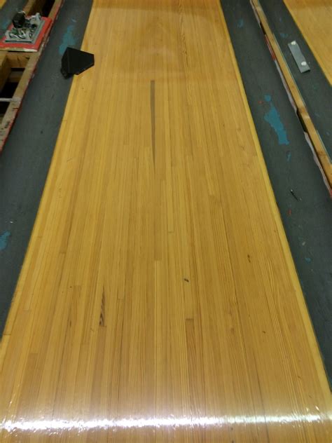 Reclaimed Bowling Alley Lane Sections