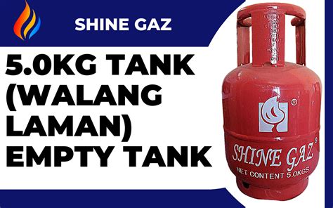 Shine Gaz Gas Tank Lpg 50kg Tank Pol Valve And Snap On Empty Tank