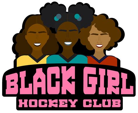 Mens Hockey Black Girl Hockey Club