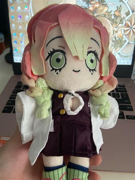 In Stock Demon Slayer Kanroji Mitsuri 20cm Plush Dress Up Doll Toy Plushie T Ebay