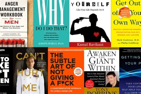 15 Best Self Help Books For Men Man Of Many