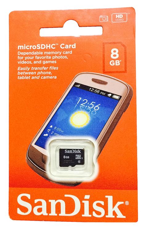 While you might know that it's about your sd card's speed, there's more to it than you might think. SanDisk Price: Shop SanDisk 8GB Class 4 microSDHC Memory ...