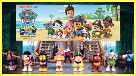 Paw Patrol Live 2018 The Great Pirate Adventure Youtube