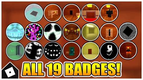 Doors But Bad How To Get All 19 Badges Walkthrough Roblox Youtube