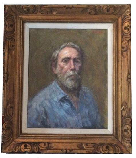 Thomas J Strickland Self Portrait Oil Painting Modernism