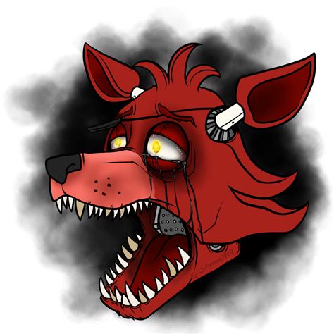 Foxy Head Sketch By Skyroredraws On Deviantart